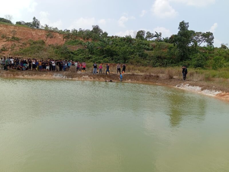 Foto bekas galian di daerah Kavling Melati, Kelurahan Sei Pelenggut, Kecamatan Sagulung. Matapedia6.com/ luci