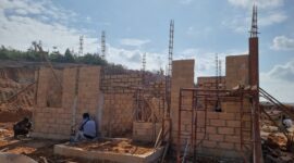 Salah satu pembangunan rumah warga Rempang. Foto:Dok/Humas BP Batam