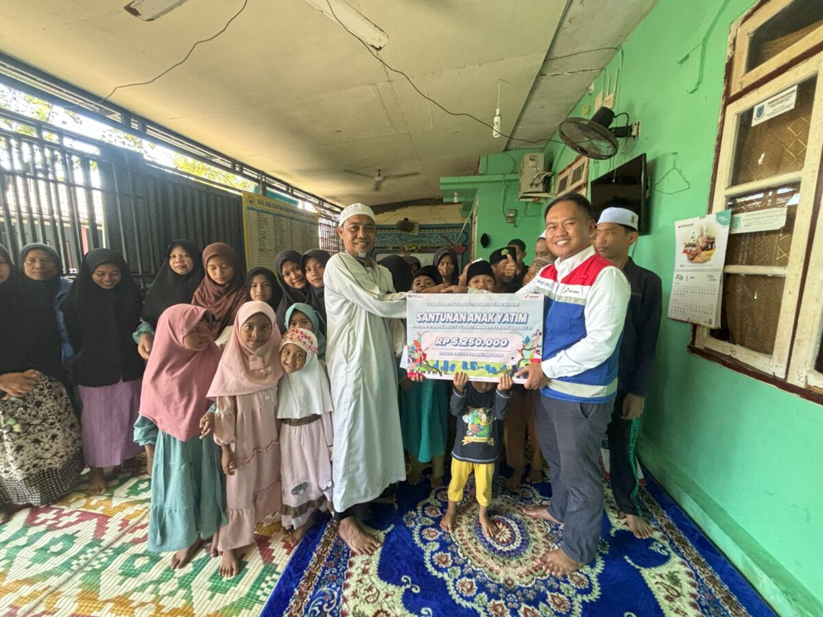 Pertamina santuni anak yatim. Foto:Dok/Pertamina