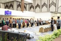 Pelantikan Pejabat BP Batam, Jumat (23/2/2024). Foto:Dok/Humas BP Batam