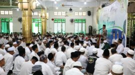 Kepala BP Batam sekaligus Wali Kota Batam Muhammad Rudi saat memberikan pidato. Foto:Dok/ Humas BP Batam