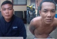 Wajah dua terduga pelaku begal sadis yang menewaskan mahasiswa UNSRI di Ogan Ilir Sumatera Selatan. Matapedia6.com/ Dok Humas Polda Sumsel