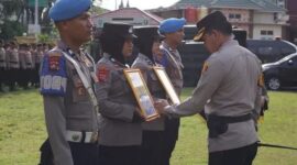 Dua personel polisi di Polresta Padang dipecat. Matapedia6.com/Dok. Polresta Padang