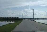 Jalan menuju Tanjung Senai Ongan Ilir, Sumatera Selatan. Di lokasi ini terjadi aksi begal yang menewaskan mahasiswa Unsri pada Jumat (2/2/2024). Matapedia6.com/ screenshot youtube