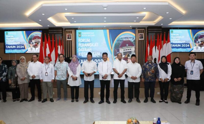 DPRD Batam menghadiri FPD beberapa hari lalu. Foto:Dok/Diskominfo Batam