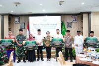 Kejaksaan Negeri Batam berbagi di bulan Ramadan, Jumat (22/3/2024). Foto:MC