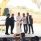 Presiden RI Joko Widodo bersama dengan Kepala Otorita IKN Bambang Susantono Menteri BUMN Erick Thohir, PJ Gubernur Kalimantan Timur Akmal Malik, dan Direktur Utama Telkom Ririek Adriansyah, saat acara Ground breaking Telkom Smart Office di Kawasan Ibu Kota Nusantara (IKN), Penajam Paser Utara, Kalimantan Timur, Jumat (1/3/2024). Matapedia6.com/ Dok.Telkom