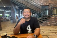 Ketua Ultras HMR Tanjungpinang, Mahmudi Bep, Sabtu (2/3/2024). Foto:DN/matapedia6