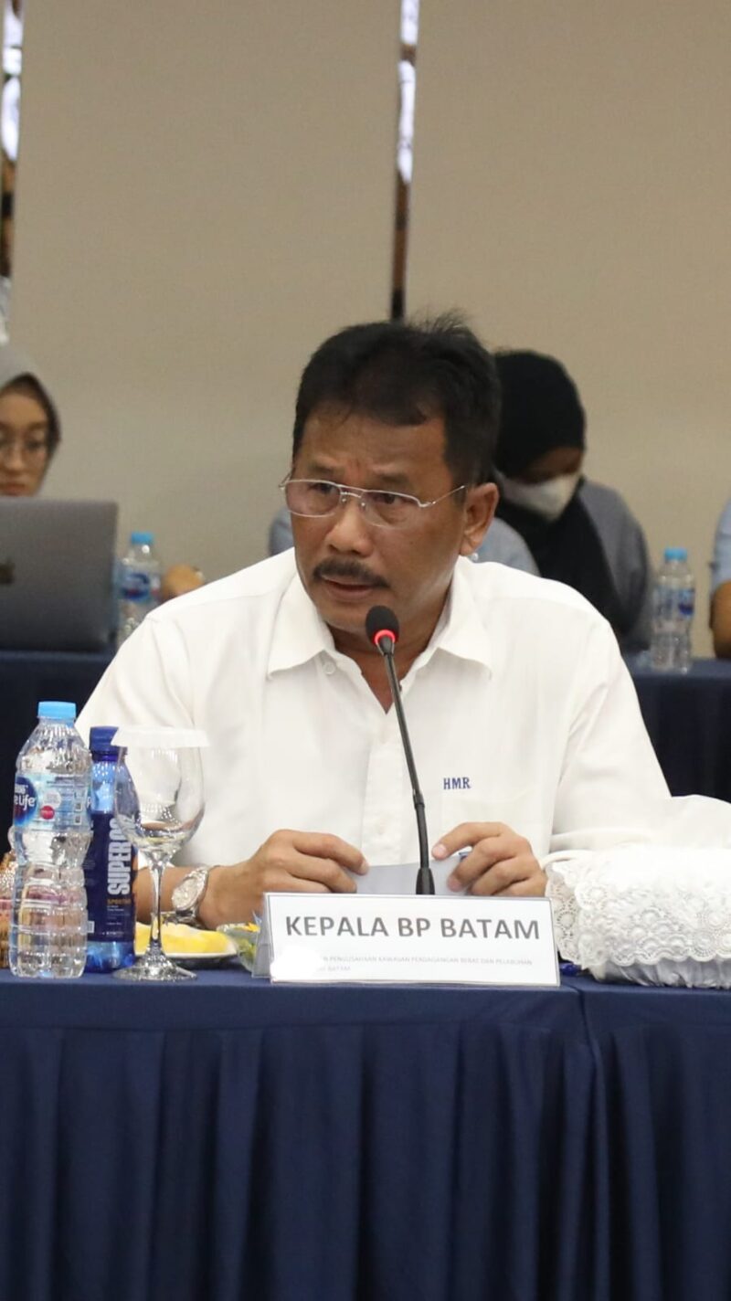 Kepala BP Batam Muhammad Rudi. Foto:Dok/Humas BP Batam