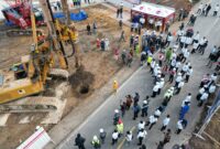 Ground Breaking Pembangunan Flyover Sei Ladi, Senin (4/3/2025). Foto:Dok/ Humas BP Batam