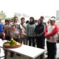 Ketua KONI Batam Rani Rafitriyani saat hadir dalam agenda Road to PON XXI Aceh Sumut 2024 di Alun-alun Engku Putri beberapa hari lalu. Foto:DN-matapedia6