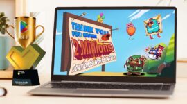 Nuon Digital Indonesia melalui gim Paw Rumble. Foto:Telkom