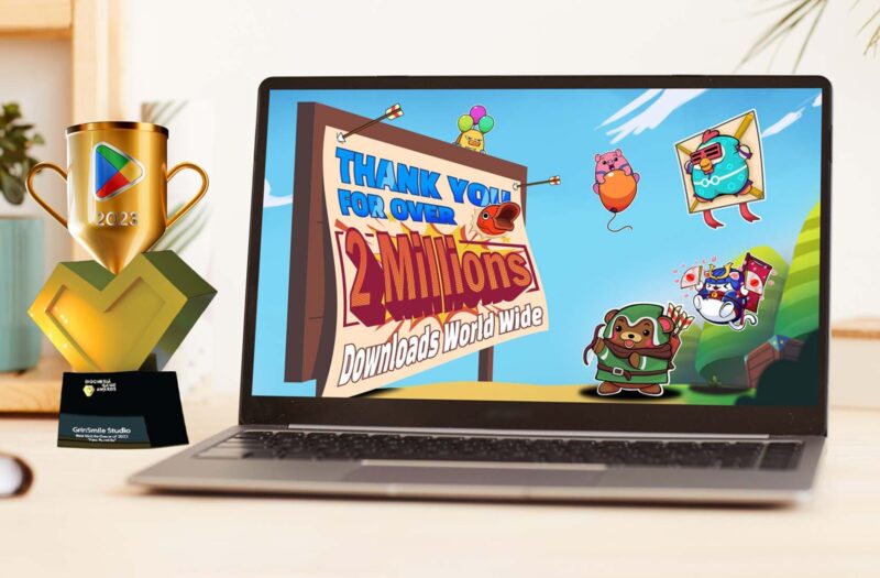 Nuon Digital Indonesia melalui gim Paw Rumble. Foto:Telkom