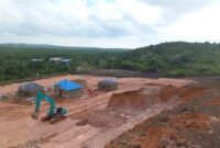 Lokasi rumah contoh terdampak Rempang Galang. Foto:Dok/Humas BP Batam