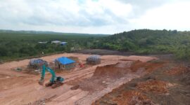 Lokasi rumah contoh terdampak Rempang Galang. Foto:Dok/Humas BP Batam