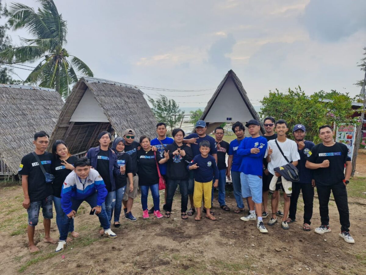 Ultras HMR Tanjungpinang- Bintan dukung Muhammad Rudi maju di Pilgub 2024, Selasa (12/3/2024). Foto:DN/matapedia6