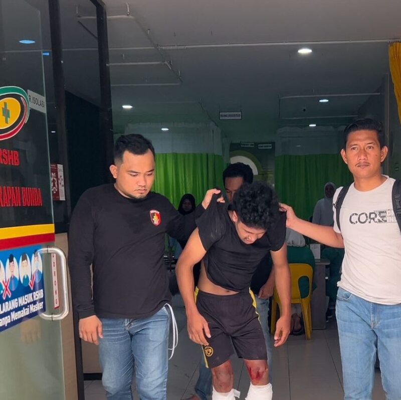 Pelaku Jambret terpaksa dihadiahi timah panas karena melawan petugas saat hendak di tangkap. Matapedia6.com/ Dok Reskrim Polresta