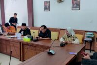 Komisi III DPRD Kota Batam, gelar Rapat Dengar Pendapat Umum (RDPU) memgenai aktifitas oemotongan kapal di Pt Marinatama Gemanusa di ruang rapatnkomisi III DPRD Batam, Rabu (20/3/2024) Matapedia6.com/ Luci.