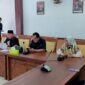 Komisi III DPRD Kota Batam, gelar Rapat Dengar Pendapat Umum (RDPU) memgenai aktifitas oemotongan kapal di Pt Marinatama Gemanusa di ruang rapatnkomisi III DPRD Batam, Rabu (20/3/2024) Matapedia6.com/ Luci.