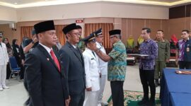 Ridwan Afandi Sekwan DPRD Kota Batam dilantik, Kamis (21/3/2024). Foto:Zal-matapedia6