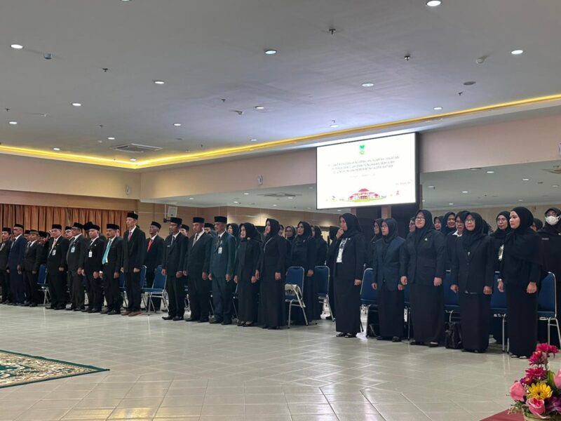 Sejumlah Kepala Sekolah dan Pengawas dilantik pada Jumat (22/3/2024). Foto:istimewa
