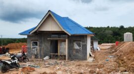 Salah satu rumah contoh warga terdampak pengembangan Rempang Eco-City. Foto:Dok/Humas BP Batam