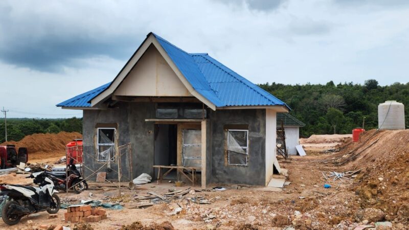 Salah satu rumah contoh warga terdampak pengembangan Rempang Eco-City. Foto:Dok/Humas BP Batam