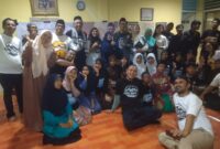Purna Jamnas foto bersama anak yatim di Yayasan Tjoet Nyak Dien, Sabtu (23/3/2024). Foto:NC/matapedia6