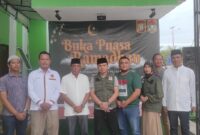 Pengurus GMPI Kota Batam foto bersama Intelkam Polda Kepri usai gelar buka puasa bersama dan berbagi kepada yatim piatu, Rabu (27/3/2024). Matapedia6.com/ Ramadan