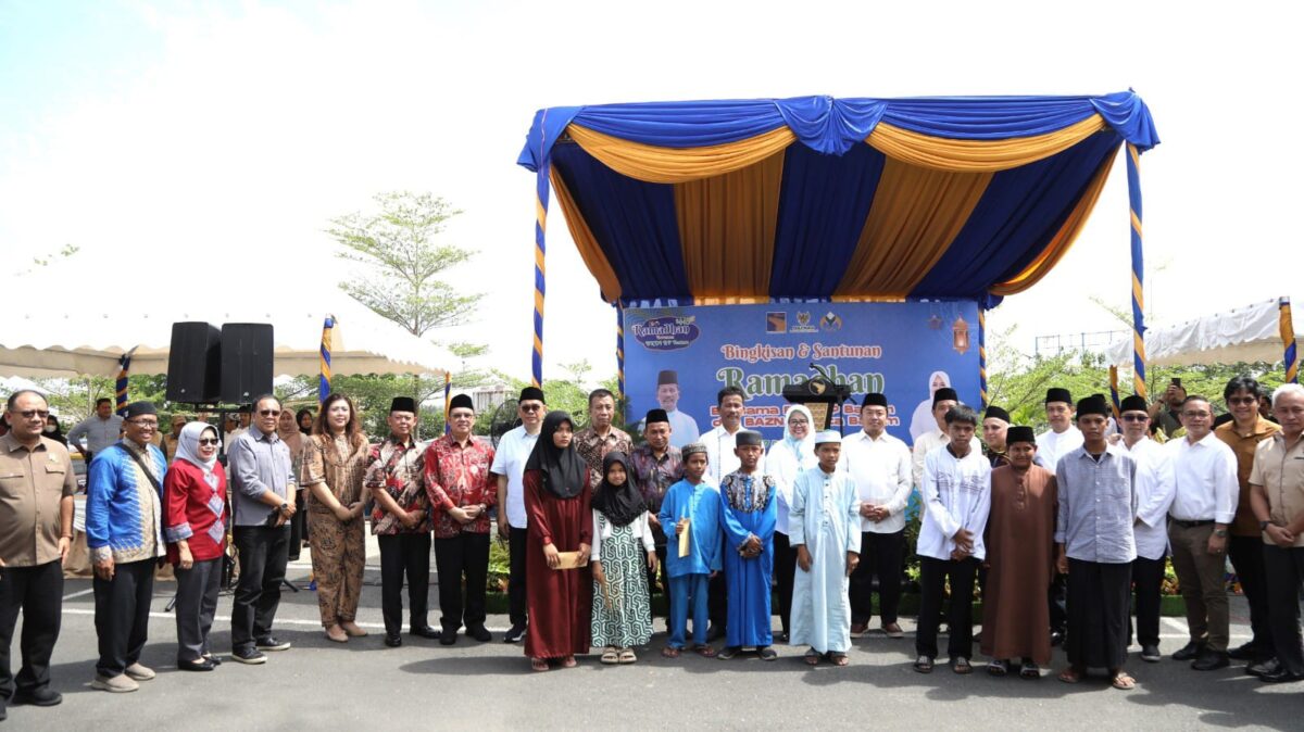 BP Batam salurkan paket sembako. Foto:Dok/Humas BP Batam
