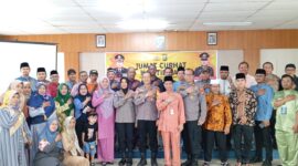 Jumat Curhat kamtibmas Polsek Batu Aji dengan tokoh masyarakat, Jumat (8/3/2024). Foto:rega/matapedia6