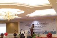 PLN Batam bersama media buka bersama Rabu (27/3/2024).