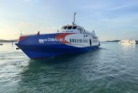 Kapal Dumai Line 2 saat bersandar di Pelabuhan Domestik Sekupang beberapa hari lalu. Foto:Dok/matapedia6