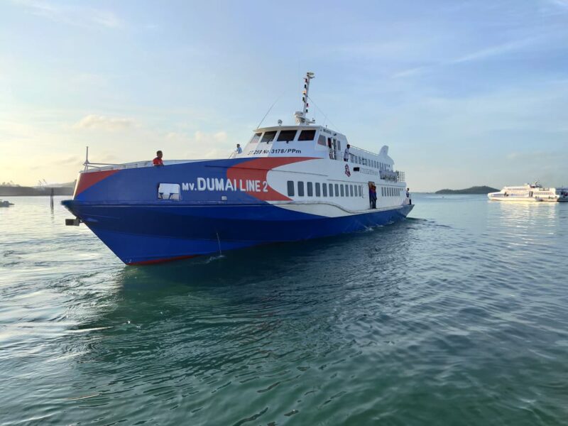 Kapal Dumai Line 2 saat bersandar di Pelabuhan Domestik Sekupang beberapa hari lalu. Foto:Dok/matapedia6