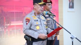 Kapolda Kepri Irjen Pol Yan Fitri Halimansyah Pimpin serah terima jabatan Kayanma Polda Kepri di ruang rapat Utama Polda Kepri, Selasa (2/4/2024).Matapedia6.com/ Dok Humas Polda