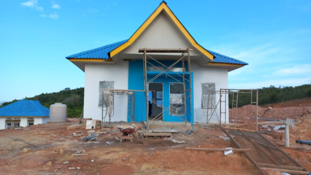 Rumah contoh Rempang Eco Citi. Foto:Dok/Humas BP Batam