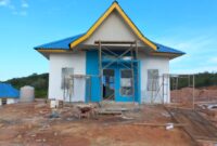 Rumah contoh Rempang Eco Citi. Foto:Dok/Humas BP Batam