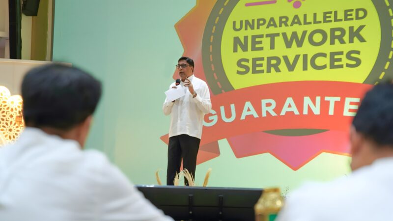 Vikram Sinha, President Director and Chief Executive Officer Indosat Ooredoo Hutchison saat memaparkan optimalisasi jaringan selama libur Idulfitri. Matapedia6.com/ Dok. Indosat Ooredoo