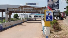 Pintu masuk pelabuhan Domestik Punggur. Foto:Dok/ Humas BP Batam