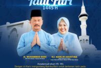 Selama dua hari Wali Kota Batam Muhammad Rudi dan Wakil Gubernur Kepri Marlin Agustina akan menggelar halalbihalal di rumahnya. Matapedia6.com/Istimewa