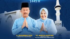 Selama dua hari Wali Kota Batam Muhammad Rudi dan Wakil Gubernur Kepri Marlin Agustina akan menggelar halalbihalal di rumahnya. Matapedia6.com/Istimewa 