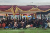 Momen Idulfitri 1445 H Lapas Kelas IIA Batam, buka kunjungan bebas selama tiga hari. pihak Lapas Bangun tenda dan siapkan wahana bermain bagi anak di Lapangan Sahardjo Lapas Batam, Rabu (11/4/2024). Matapedia6.com/ Dok Lapas Kelas IIA Batam