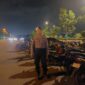 Anggota Polsek Batuaji melakukan patroli keliling khususnya di tempat-tempat yang ramai dikunjungi masyarakat, Minggu (14/4/2024). Matapedia6.com/ Dok Polsek Batuaji