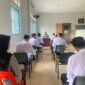 Warga Binaan Pemasyarakatan Lapas Kelas IIA Batam, ikut program ujian kesetaraan Paket C di ruang pembinaan Lapas Batam, Selasa (22/4/2024).Matapedia6.com/Dok Lapas