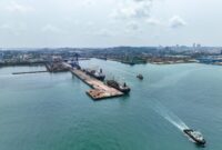 Suasana arus lalu lintas kapal di wilayah Batam. Foto:Dok/Humas BP Batam