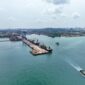 Suasana arus lalu lintas kapal di wilayah Batam. Foto:Dok/Humas BP Batam