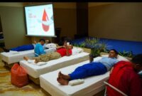 Best Western Premier Panbil gelar acara Donor Darah di ruang Meeting Hang Kesturi Ground Floor dan dihadiri oleh karyawan dan masyarakat umum, Rabu (24/4/2024).Matapedia6.com/Dok BWP