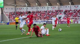 aga Indonesia vs Uzbekistan di semifinal Piala Asia U-23 2024. (Dok. PSSI)