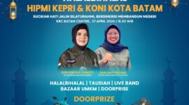 Ketua Koni Batam dan Ketua HIPMI Kepri. Foto:Istimewa