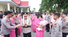 Kegiatan Purna tugas anggota Polda Kepri di laksanakan di gedung lancang Kuning Polda kepri, Selasa (30/4/2024). Matapedia6.com/Dok Humas Polda